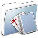 Card, deck, folder, graphite, smooth icon