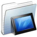 Folder, graphite, stripped, wallpapers icon
