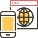 ui,multimedia,magnifying glass,browser,website,smartphone,search,loupe