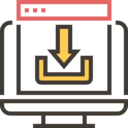 ui,computer,download,multimedia option,browser,monitor ok 