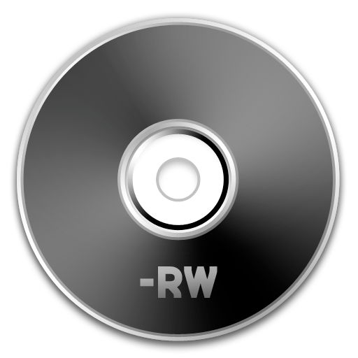 Dvd, rw icon