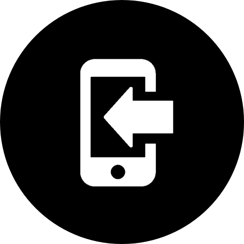 Calling, downloading, getting, mobile, mobile phone, phone, screen icon