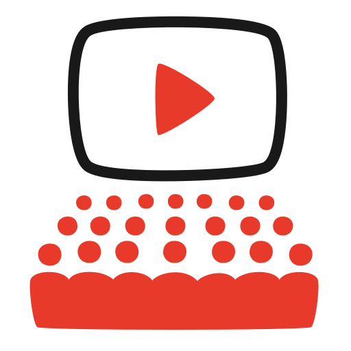 Audience, followers, subscribers, youtube icon