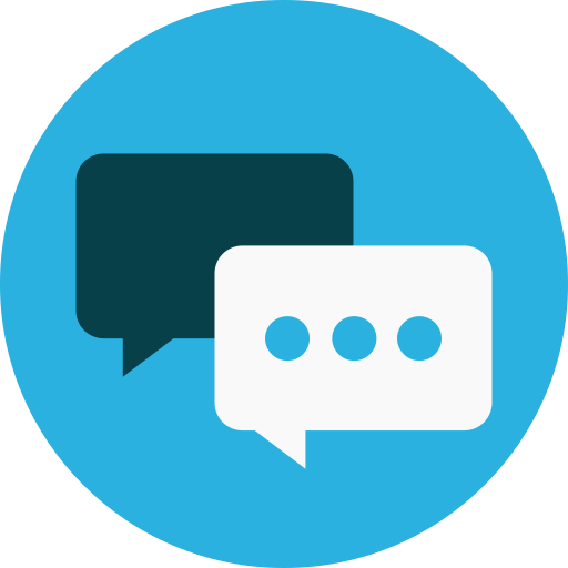 Keynote, messages, chat icon