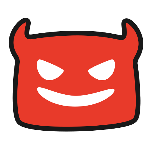 Evil, monster, viral icon