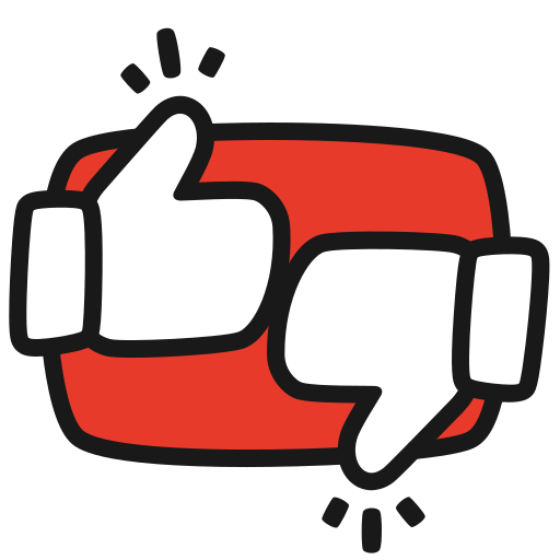 Dislikes, down, gesture, likes, thumbs up icon
