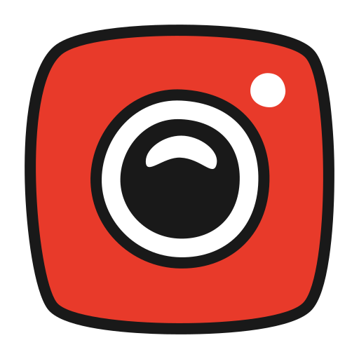 Camcorder, portable, gopro icon