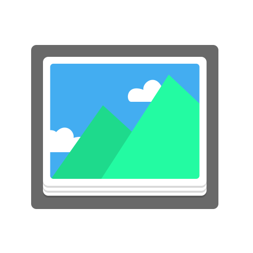 Album, mountain, photo, frame, sky, gallery, photos icon