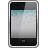 Ipod, touch, with, wallpaper icon