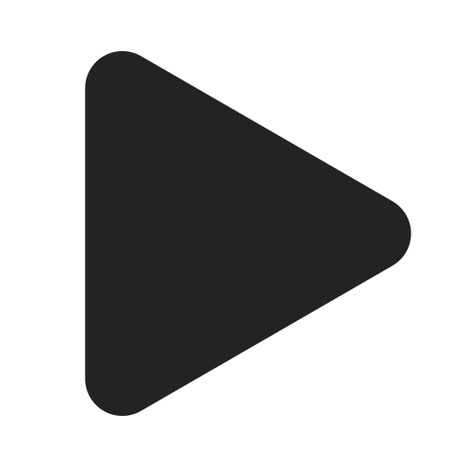 Movie, play, start, turn up, player icon