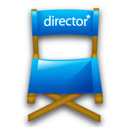 Chair, director, hollywood, movie icon