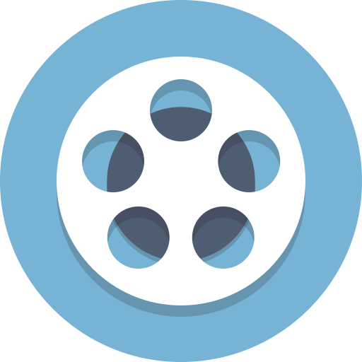 Film, film reel, movie, reel icon