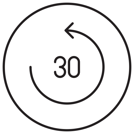 15 sec, 30 sec, fast forward, forward, movie, multimedia, video icon