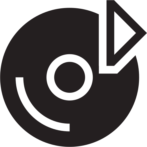 Cd, dvd, media, movie, music, player icon