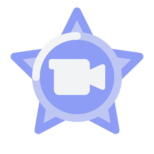 Imovie, movies, film, entertainment icon