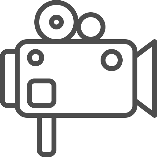 Camera, cinema, film, gallery, image, movie, multimedia icon