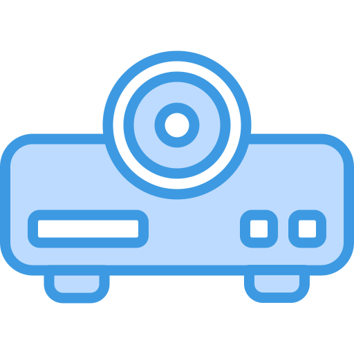 Projector, film, presentation, movie, cinema icon