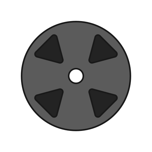 Film, movie, record, tape icon