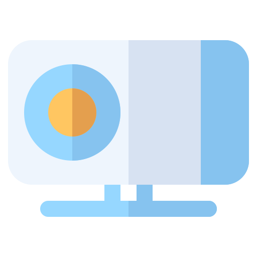 Cinema, movie, presentation, projector icon