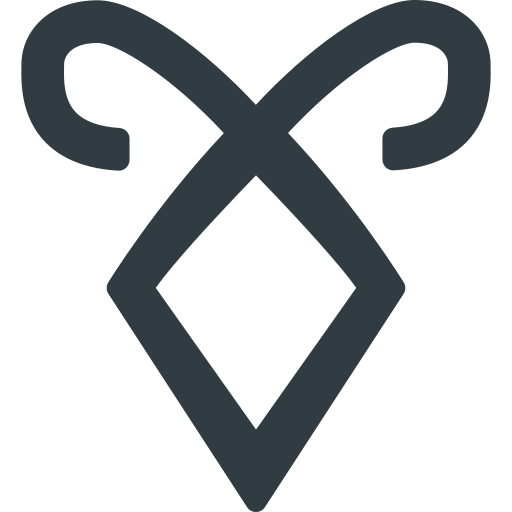 Instruments, logo, mortal, movie, rune icon
