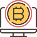 money,business and finance,business,currency,cash,commerce and shopping,monitor,coin,payment method,bitcoin