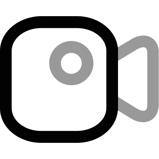 Linear, video, camera, photography, photo, player, movie icon