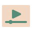Multimedia Flat icon 64x64