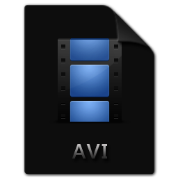 Movie, film, video, avi, file icon