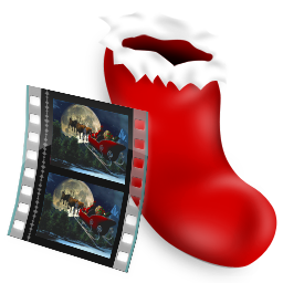 Sock, video, film icon