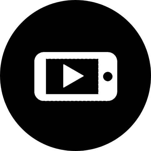Calling, mobile, mobile phone, movies, netflix, phone, play icon