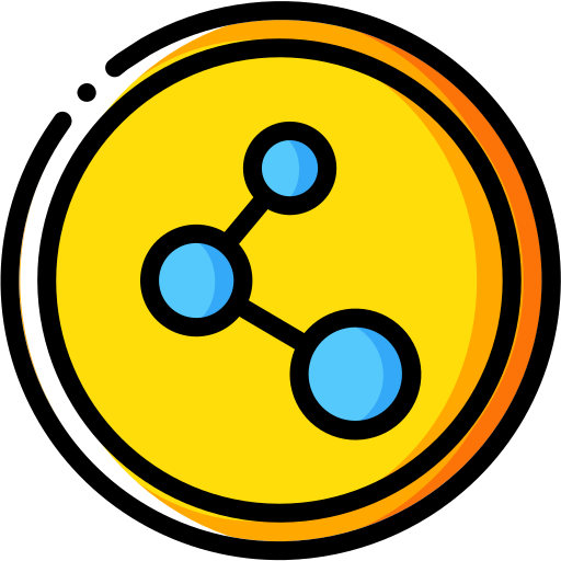 Audio, media, media player, music, share, video player icon