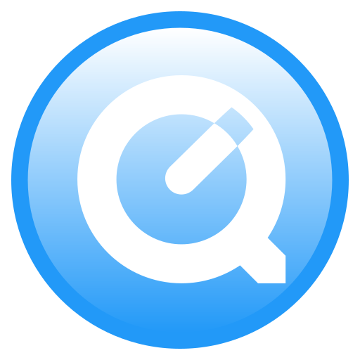 Quicktime, player, video icon