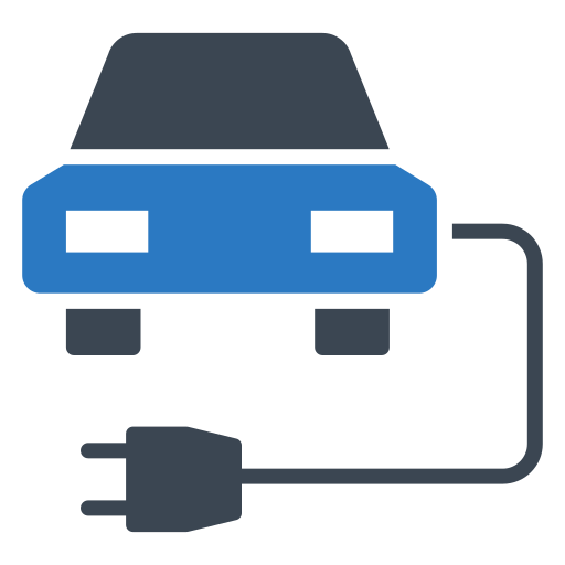 Device, electric car, electronic, machine, technology icon