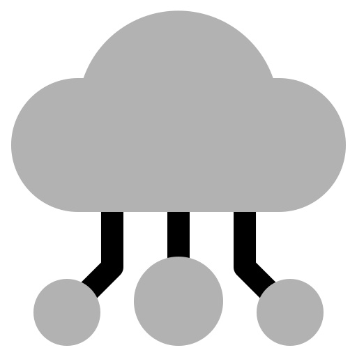 Cloud, computing, technology, datum, network icon