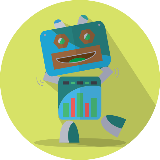 Android, fun robot, mascot, mechanical, metal, robot, robot expression icon