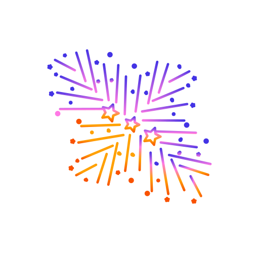 Diwali, festival, fireworks, lights, shell icon