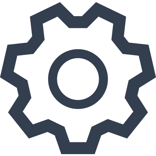 Gear, settings, tools, machine part, cog, technology, options icon