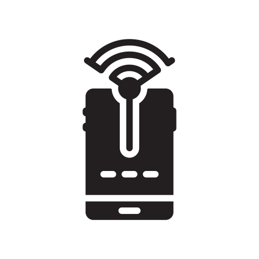 Card, communication, contactless, field, near icon