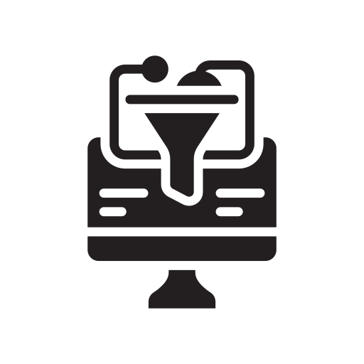 Cone, conversion, converting, marketing, optimization, rate icon