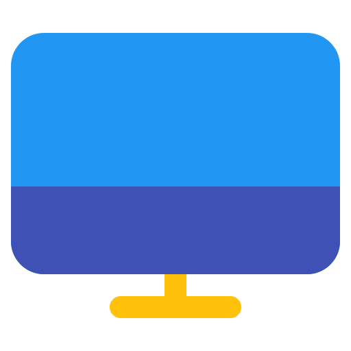 App, computer, desktop, monitor, technology icon