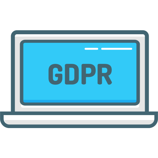 Computer, data, gdpr, privacy policy, secure icon