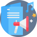 book,music and multimedia,music,sound,audio,miscellaneous,speaker,speakers,communications,loudspeaker,books,open book,music sheet