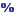Percent, format, stock icon