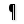 Chars, nonprinting, stock icon