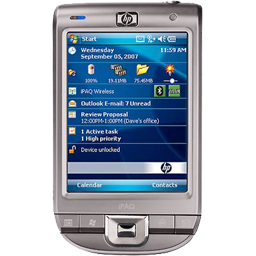 Cell, hp ipaq 111, mobile, phone, windows mobile icon