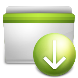 Download, folder icon