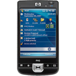 Cell, cellphone, hp ipaq 211, mobile, pda, phone, windows icon