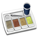 Food, meal, space icon