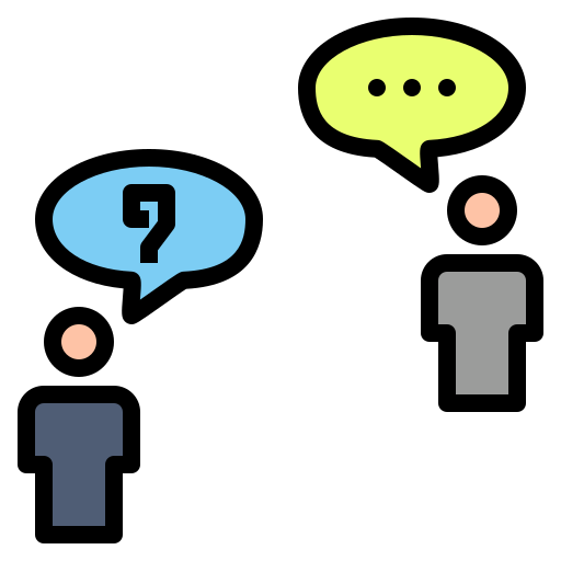 Chat, commerce, communicating, communication, transmitting icon
