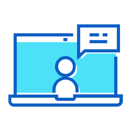 Macbook, message, talking icon